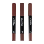 پک رژ لب مدادی 3 عددی ارسال با رنگ رندوم ترو کاور - Image 2